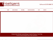 Tablet Screenshot of intelligentfactoring.com